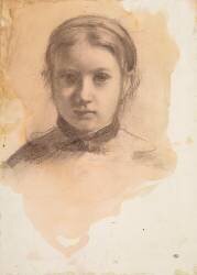 Giovanna Bellelli, étude pour La famille Bellelli (Edgar Degas) - Muzeo.com