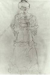Girl Reading I (Gustav Klimt) - Muzeo.com
