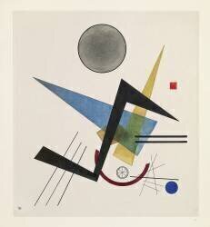 Grey Circle (Wassily Kandinsky) - Muzeo.com