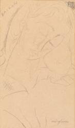 Head - Bairon (Amedeo Modigliani) - Muzeo.com