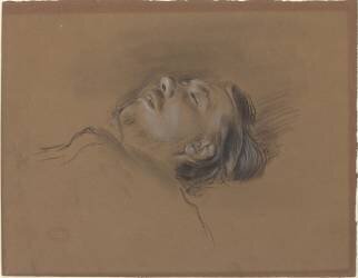 Head of the Fallen Jockey (Edgar Degas) - Muzeo.com