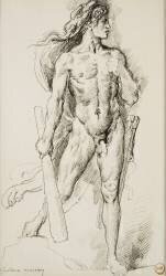 Hercule et l'Hydre de Lerne (Gustave Moreau) - Muzeo.com