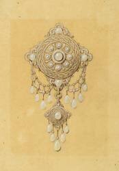 Jewellery brooch (Léon Rouvenat) - Muzeo.com
