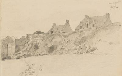La grève à Morgat (Odilon Redon) - Muzeo.com