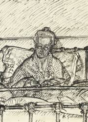 Letter writing (Harold Gilman) - Muzeo.com