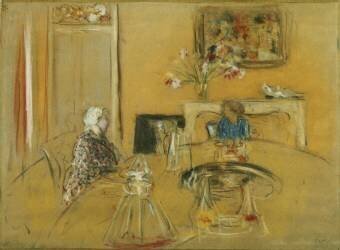 Lunch at Clayes Castle (Edouard Vuillard) - Muzeo.com