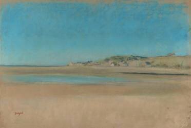 Maisons au bord de la mer (Edgar Degas) - Muzeo.com
