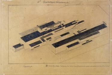 Modern buildings (Kazimir Malevitch) - Muzeo.com