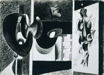Nighttime, Enigma and Nostalgia (Arshile Gorky) - Muzeo.com