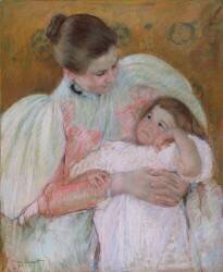 Nurse and Child (Mary Cassatt) - Muzeo.com
