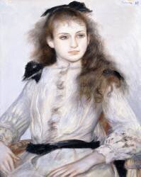 Porrait of Madeleine Adam (Auguste Renoir) - Muzeo.com