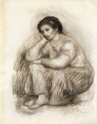 Portrait de Gabrielle (Auguste Renoir) - Muzeo.com