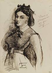 Portrait de Jeanne Duval (Charles Baudelaire) - Muzeo.com