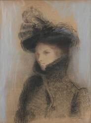 Portrait de Marie Botkin (Odilon Redon) - Muzeo.com