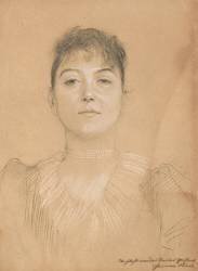 Portrait of a Woman (Gustav Klimt) - Muzeo.com