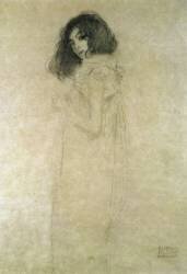 Portrait of a Young Woman (Gustav Klimt) - Muzeo.com