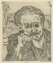 Portrait of Dr Gachet (Vincent van Gogh) - Muzeo.com