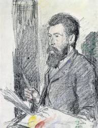 Portrait of Georges Seurat (Maximilien Luce) - Muzeo.com