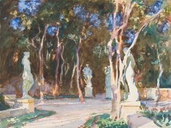 Shady Paths (John Singer Sargent) - Muzeo.com