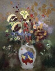 Still Life of a Vase of Flowers (Odilon Redon) - Muzeo.com