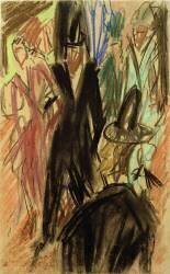 Street Scene (Ernst Ludwig Kirchner) - Muzeo.com