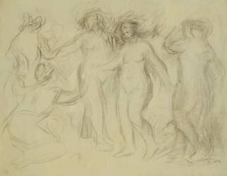 Study for the Judgement of Paris (Auguste Renoir) - Muzeo.com