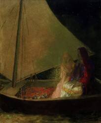 The bark (Odilon Redon) - Muzeo.com