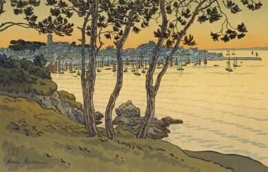 The Bay of Douarnenez (Henri Rivière) - Muzeo.com