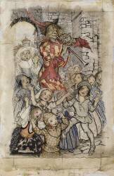 The Pied Piper and the Children (Arthur Rackham) - Muzeo.com