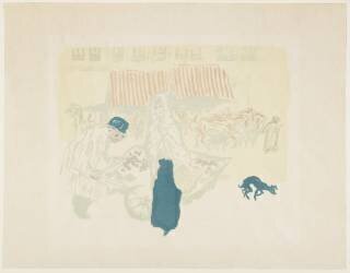 The Vegetable Vendor (Pierre Bonnard) - Muzeo.com