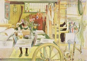 The Workroom (Carl Larsson) - Muzeo.com