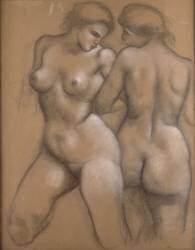Two naked women, one front and one back (Aristide Maillol) - Muzeo.com