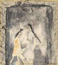 Two Young Girls (Jules Pascin) - Muzeo.com