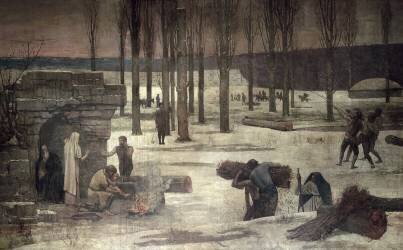 Winter (Pierre Puvis de Chavannes) - Muzeo.com