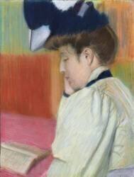 Woman Reading (Federico Zandomeneghi) - Muzeo.com