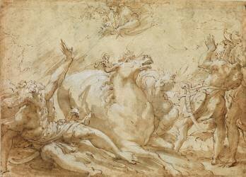 Conversion of Saint Paul (Parmigianino) - Muzeo.com