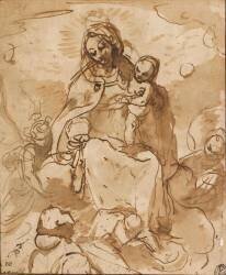 La Madone du Rosaire (Baroccio) - Muzeo.com