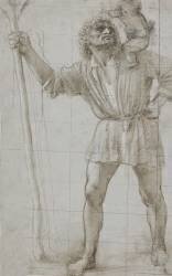 St. Christopher with the Infant Jesus (Donato Bramante) - Muzeo.com