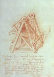 Study of the Wooden Framework with Casting Mould for the Sforza Horse (Leonardo da Vinci) - Muzeo.com