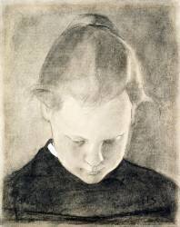 The Reading Girl (Hélène Schjerfbeck) - Muzeo.com