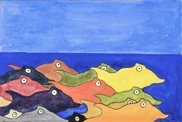 Monstrous landscape (Léopold Chauveau) - Muzeo.com