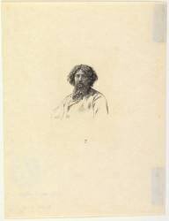 Portrait d'Alphonse Daudet (anonymous) - Muzeo.com