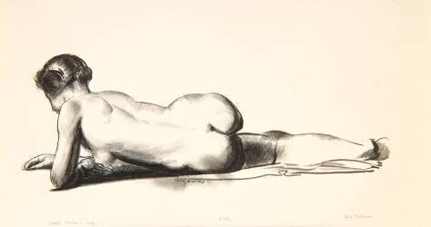 Nude Study (George Wesley Bellows) - Muzeo.com
