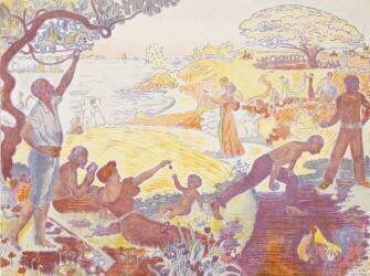 A Temps d'Harmonie : la Joie de la Vie - Un Dimanche à la Mer (Paul Signac) - Muzeo.com