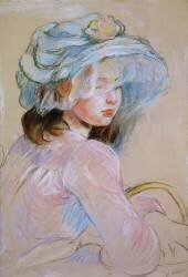 Fillette portant un panier (Berthe Morisot) - Muzeo.com