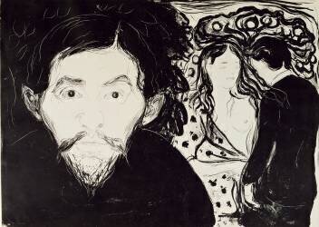 Jalousie (Edvard Munch) - Muzeo.com
