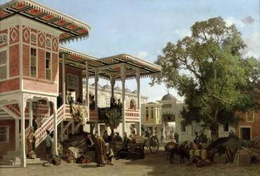 A Caravanserai in Trebizond (Fabius Brest) - Muzeo.com