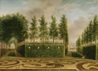 A Formal Garden (Johannes Janson) - Muzeo.com
