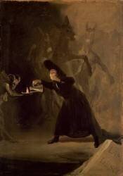 A Scene from 'El Hechizado por Fuerza' (Francisco de Goya) - Muzeo.com