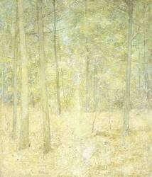 A Woodland Scene (Emil Carlsen) - Muzeo.com
